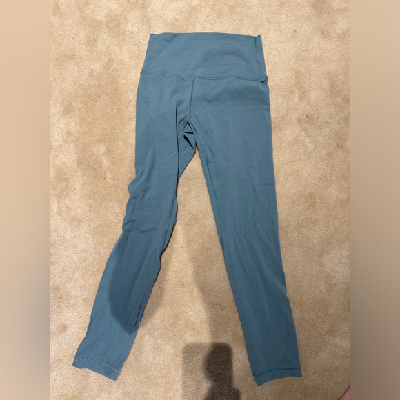 Lulu lemon teal align leggings - Picture 1 of 4